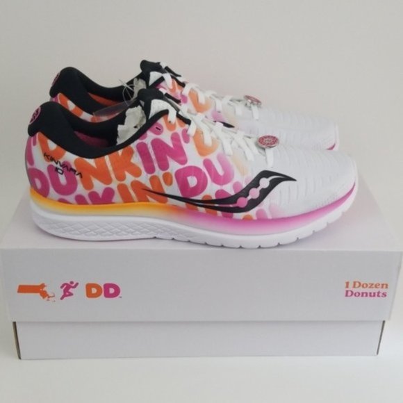 saucony kinvara 10 dunkin donuts
